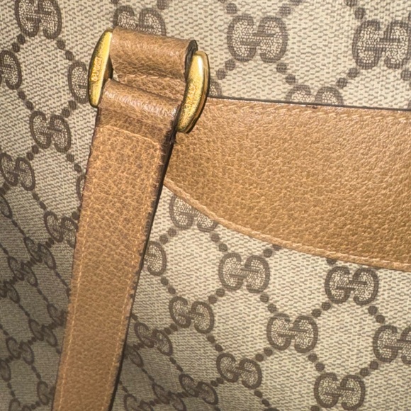 Gucci Signature Tote with Tan Straps - Picture 8 of 9